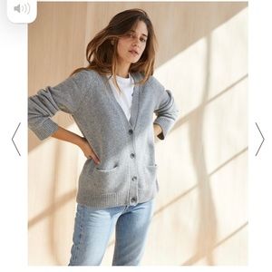 Jenni Kanye cashmere Stanford cardigan